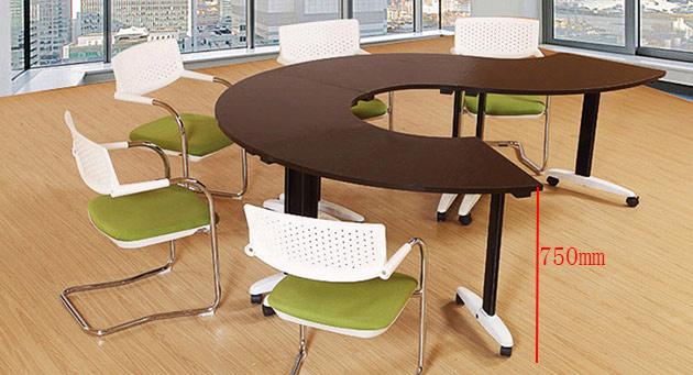 环形办公桌-半环形的办公桌-环形办公桌设计办公桌-合拼桌-家具-培训